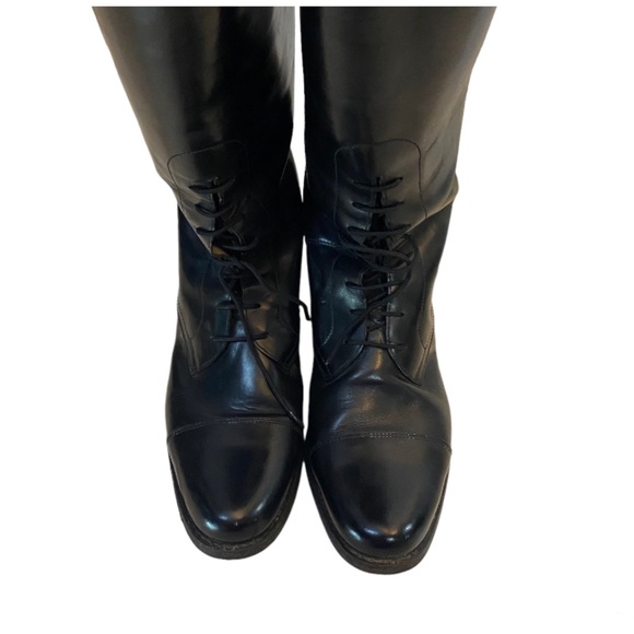 Boxer Riding Boots Dressage Equestrian Tall Black Leather Europe Brand U… - Picture 2 of 16